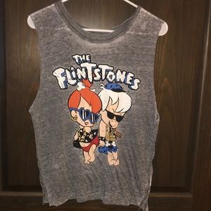 Flintstones muscle tee